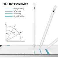 Offre Spéciale charge rapide expérience lisse et soyeuse embouts de remplacement en alliage d'aluminium stylet actif intelligent pour écran tactile Ipad
