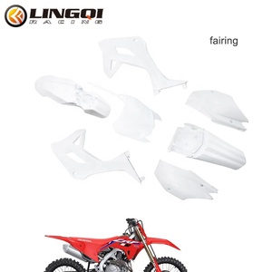 LING QI Accessoires Moto Pit Dirt Bike PP Carénage Kits <span class=keywords><strong>Protection</strong></span> pour CRF110 Crf110 2022 Off Road - Product Image 5
