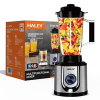 HALEY OEM ODM fruitsapblender met dubbele bekers, verstelbare bediening voor groothandelsdistributie en private label levering