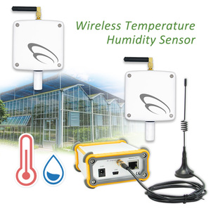 Intelligent Greenhouse Environmental Monitoring <b>Wireless</b> TH Sensor Remote Online View Farm Planting Temp & Humidity Data - Product Image 1