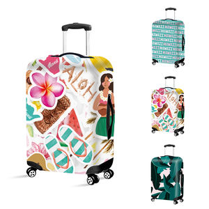 Anpassbare Elastische Reisekofferhülle Große Auswahl an Stilen Modischer Staubdichter Wasserabweisender Umweltfreundlicher Kofferschutz - Product Image 5