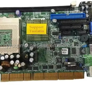 Carte mère industrielle embarquée 100 % originale, carte CPU demi-format PCISA-3716, carte mère PCISA-371 avec CPU, RAM et cartes son - Product Image 1