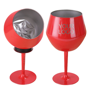 2025 nuovo calice isolato <span class=keywords><strong>sottovuoto</strong></span> in acciaio inossidabile a doppia parete con capacità rimovibile vino rosso 414ml da 14 once - Product Image 1
