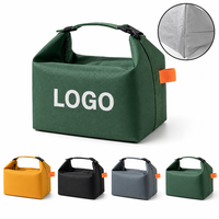 Sac à lunch isotherme personnalisé avec logo, sac isotherme réutilisable, sac à lunch portable pour le bureau, sac de rangement pour aliments, sac à main pour femmes
