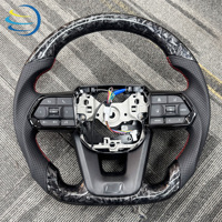 Volant en cuir et bois en stock pour Toyota Land Cruiser, Corolla, Série 79, Hilux Vigo, Hiace, Prius, Celica, RAV4, Innova, GR