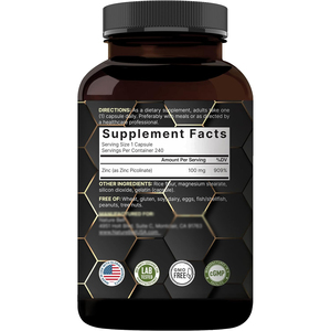 <span class=keywords><strong>Zinc</strong></span> <span class=keywords><strong>Picolinate</strong></span> Haute Puissance 100mg - Forme Biodisponible <span class=keywords><strong>de</strong></span> <span class=keywords><strong>Zinc</strong></span> pour le Soutien Immunitaire et la Santé <span class=keywords><strong>de</strong></span> la Peau, Sans OGM, Capsules Végétaliennes Sans Gluten pour Adultes - Product Image 2