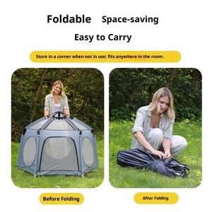 <span class=keywords><strong>Tenda</strong></span> estiva per bambini con una camera da letto portatile pieghevole in tessuto Oxford impermeabile per interni e esterni per campeggio <span class=keywords><strong>tenda</strong></span> da gioco - Product Image 4