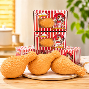 Juguete Antiestrés Gigante de Frutas y Queso, Suave y Blandito, de TPR, con Forma de Fruta, para Aliviar el Estrés y las Emociones - Product Image 4