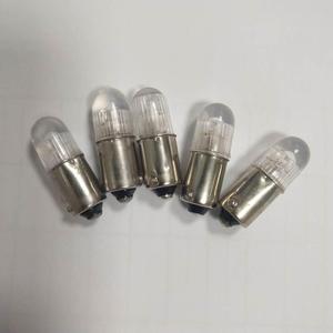 BA9S T10x28mm สีส้มนีออนปุ่มสวิทช์หลอดไฟตัวบ่งชี้หลอดไฟ220/240 <span class=keywords><strong>V</strong></span> 4.5 MA