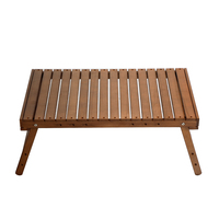 Nouveaux produits Camping Portable pliant salle à manger pique-nique Stand Tables d'extérieur en bois