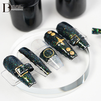 BD paon Gel vernis nouveau lancement éblouissant Gel vernis Collection boîte 6 couleurs haute Pigment caméléon sirène Gel vernis à ongles