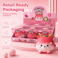 Jouet Squishy SY Grand Cerf Fraise à Remontée Lente, Anti-Stress, à Presser, Réaliste, Mignon, Créatif, en Mousse PU, Sensoriel, Vente en Gros