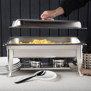 Ensemble de buffet de grande capacité avec réchaud à buffet de qualité supérieure, parfumé et luxueux, pour les fêtes, équipement de cuisine pour restaurant - Product Image 3