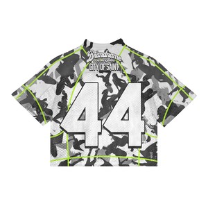 Magliette Vintage da Calcio Americano per Giovani, Stampa di Lusso a Sublimazione, Jersey Oversize Casual in Rete - Product Image 4