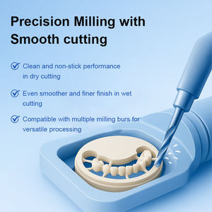 แผ่นอะคริลิคหลายชั้นสำหรับงานทันตกรรม98*20มม. แผ่นอะคริลิคสำหรับใช้ในช่องปาก - Product Image 3