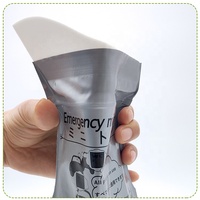 Nouveau Design Portable extérieur urinoir sac 4 pièces 700ml Mini toilette WC 1mm voyage d'urgence jetable urinoir stockage Pack pour le Camping
