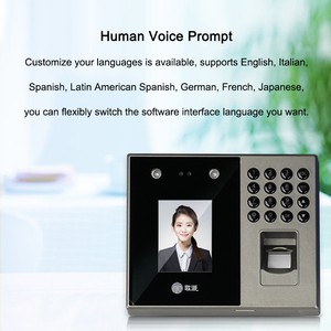 Thông minh ai Facial recognit thiết bị thời gian tham dự nhận dạng sinh trắc học USB tải về vân tay thời gian tham dự máy - Product Image 6