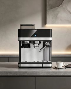 Nueva Máquina de Espresso Semiautomática con Estándar de Aprobación, Cafetera, Máquina de Preparación de Café Bc5750 Ully, Espresso Totalmente Automático - Product Image 3