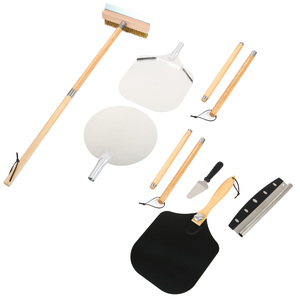 2023 Outils à pizza commerciaux, spatule à pizza légère à long manche en aluminium, palette à pizza commerciale - Product Image 5