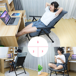 High Quality <strong>Folding</strong> Zero Gravity Office Recliner Comfortable <strong>Folding</strong> Lounge <strong>Chair</strong> with Ottoman for Home Office Relaxation - Product Image 4