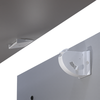 Verrous magnétiques ABS pour armoires, installation facile, loquets de sécurité pour tiroirs, protection bébé, aucun outil de perçage requis