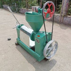 เครื่องสกัดน้ำมันจากเมล็ดฝ้าย สายการผลิตอาหาร เครื่องทำน้ำมันปรุงอาหารแบบสกัดเย็นชนิดเกลียวที่จำเป็น - Product Image 3
