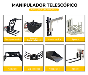Montacargas Telescópico 4x4 de Alto Rendimiento Todoterreno, 3 Toneladas, 3.5 Toneladas, 4 Toneladas, Precio de Montacargas Telescópico - Product Image 5