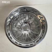 Jantes forgées chromées personnalisées FANXI, à profil profond, 8x180 8x165 8 trous pour Dodge Ram 2500, GMC Sierra, Chevy Silverado 2500HD