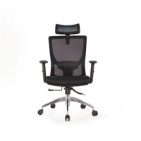 Chaise ergonomique en maille moderne de haute qualité chaise de bureau exécutive tournante avec tissu et matériaux PU Offre Spéciale