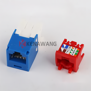 RJ45 Keystone Jack Loại mạng mô-đun RJ45 CAT5e đi qua kết nối - Product Image 2