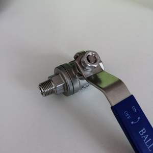 Vanne à boisseau sphérique en acier inoxydable 1/2 pouce filetée manuelle pour milieux acides et basiques faibles - Product Image 5