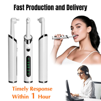 Polisseur dentaire électrique, kit de blanchiment des dents rechargeable pour le nettoyage et le blanchiment des dents avec 5 têtes de polissage