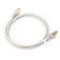 Kabel Patch Cord 26 Awg CAT7 RJ45 Kabel Tembaga Ethernet Kabel Komunikasi Jaringan