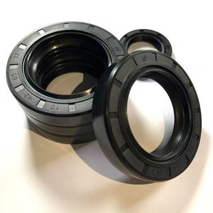 Retén de aceite NBR TC TG con doble labio, ID 10-28mm, sello de eje resistente al desgaste y al envejecimiento, junta tórica de caucho para maquinaria automotriz - Product Image 1