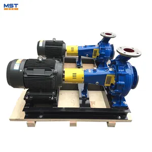 Industrial 2 pole 380V electric motor cast steel horizontal chemical pipeline centrifugal pump