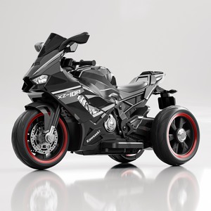 Motocicleta de 3 Ruedas para Niños, Popular, con Doble Motor, Batería de 12V, Música, Juguete para Jugar al Aire Libre, Alta Calidad A12-3 - Product Image 1