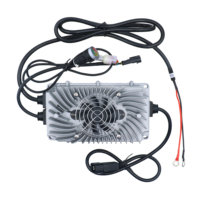 Chargeur de batterie Li-Ion pour chariot de golf industriel LNLEE personnalisé 600W, embarqué, étanche IP67, éclairage LED, certifié CE, portable