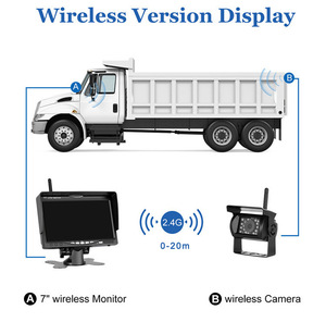 <span class=keywords><strong>Monitor</strong></span> Digitale Wireless da 7 Pollici <span class=keywords><strong>per</strong></span> <span class=keywords><strong>Telecamera</strong></span>, 12-24V, Visione Notturna, <span class=keywords><strong>Telecamera</strong></span> Posteriore, Ausilio <span class=keywords><strong>per</strong></span> <span class=keywords><strong>Retromarcia</strong></span> Auto, <span class=keywords><strong>Telecamera</strong></span> di Backup <span class=keywords><strong>per</strong></span> Camion - Product Image 3