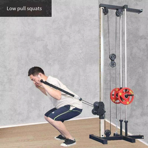 Prix usine Single <span class=keywords><strong>Cross</strong></span> Machine Pin Load Selection Home Use Wall Mount Cable Crossover Rack Station <span class=keywords><strong>Poulie</strong></span> Tower - Product Image 3