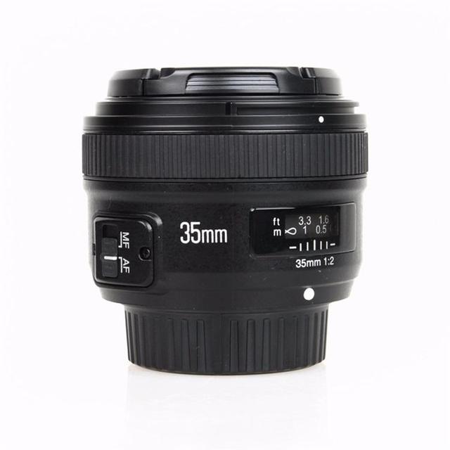 Wholesale Price YONGNUO Lens YN35mm F/2 Large Aperture Fixed Auto Focus Lens for Canon DSLR Camera 5Ds 5Dr 7D,35mm F2