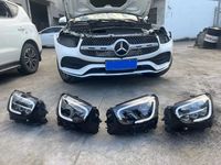 Kit de montage en plastique à quatre bi-lentilles avec décodeur CANBUS OE A2539068701 compatible avec les phares projecteurs LED Mercedes GLC W253 2021