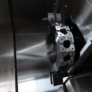 Machine à centre de tournage de métal cnc à lit incliné 3 axes avec tourelle d'outils prix des outils sous tension TCK56Y * 500 - Product Image 5