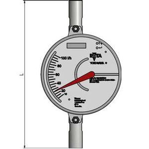 Débitmètre rotamètre Yokogawa OEM 100 % neuf et original, personnalisable, à connexion à bride à section variable, 4-20 mA, pour l'eau, type RAMC - Product Image 4