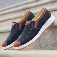 Chaussures en tissu légères et antidérapantes pour hommes, style décontracté, portables, pour la marche quotidienne, mocassins et baskets pour hommes, tendance mode