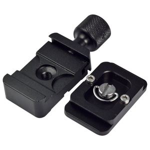 Venta de fábrica, accesorios de fotografía, soporte de trípode de aluminio 1/4, placa de liberación rápida para cámara de vídeo Digital - Product Image 1