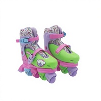 Patins à roulettes de vitesse lumineux en PU pour femmes, filles et enfants, pour l'entraînement sportif en extérieur en toute sécurité