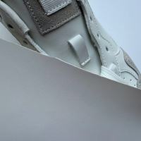 Matériau de fabrication de chaussures de sport décontractées élastiques de 0,6 mm, cuir PU, doublure imperméable, tissu en rouleau, matière première, cuero pelle cuir