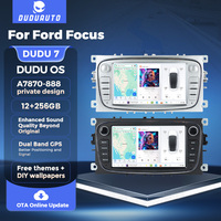 DUDU7 Reproductor multimedia de radio para automóvil, unidad principal para Ford Focus, Mondeo, C-MAX, S-MAX, Galaxy II y Kuga