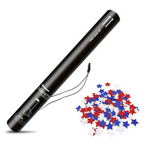 Cañón <span class=keywords><strong>de</strong></span> Confeti Eléctrico <span class=keywords><strong>de</strong></span> Colores <span class=keywords><strong>de</strong></span> 80 cm, Accesorio para Ambiente <span class=keywords><strong>de</strong></span> Bar con Fuegos Artificiales Electrónicos - Product Image 2
