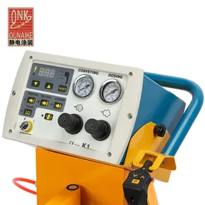 ONK-K1 Cheap Powder Coating Machine Equipment With Box Feed For Fast Color Change With Vibrating Table